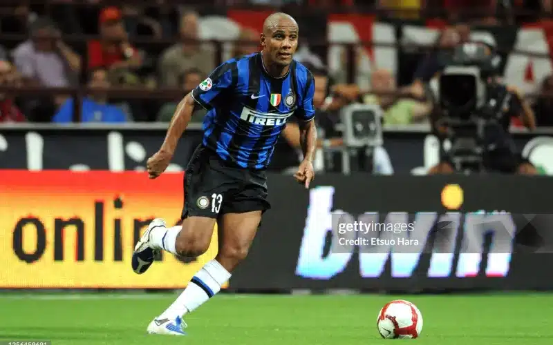 Maicon làm nên tên tuổi ở Inter Milan.