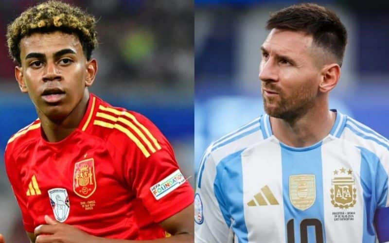 Yamal có thể sớm đối đầu Messi ở Finalissima