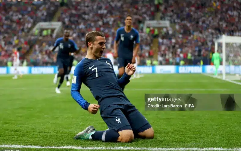 Griezmann chói sáng ở World Cup.