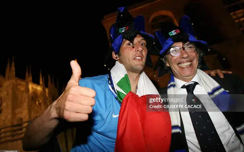 Materazzi giành nhiều danh hiệu ở Inter.